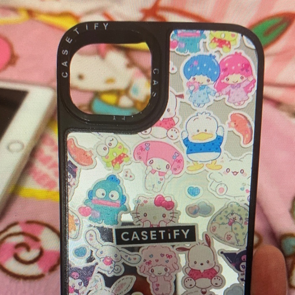 Casetify Kawaii Character Sticker Case